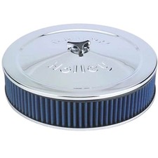 64-72 Chevelleel Camino 14in Holley Chrome Round Power Shot Air Cleaner 4v