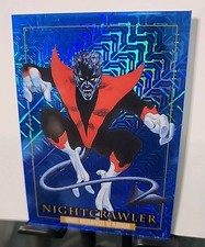 2024 Skybox Marvel Masterpieces 92 Platinum Night Crawler Blue Traxx #62