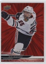 2024-25 Upper Deck Extended Series Outburst Red 21/25 Alec Martinez #529 13bh