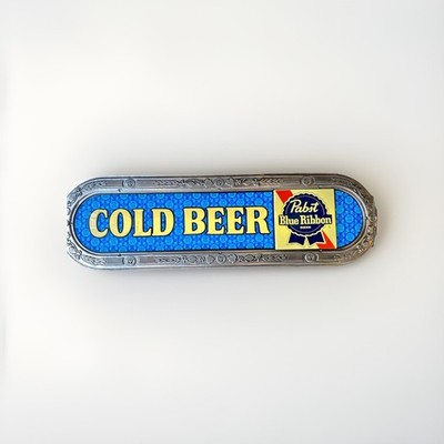 Vintage Pabst Blue Ribbon Beleuchtetes Barschild Seltenes Original Kabel