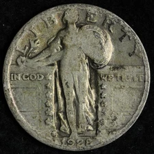 1928-S Standing Liberty Silver Quarter GOOD E296 TGL