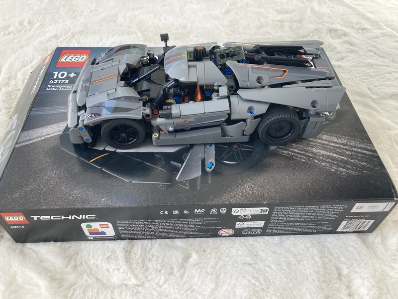 LEGO Technic Koenigsegg Jesko Absolut 42173 Boxed Instructions Complete Set