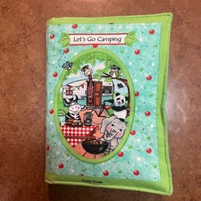 Let's Go Camping - Soft Cloth Book for Babies Children Girls Boys Sensory NEW