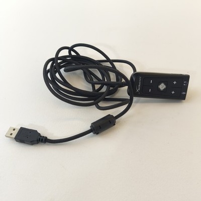 Kingston HyperX DSP USB Sound Card 7.1 Audio Dongle Control Box (Hyper X)