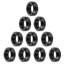 10pcs 3D Printer Wheels Big Slot POM Pulley Wheels Gantry Wheel,Black