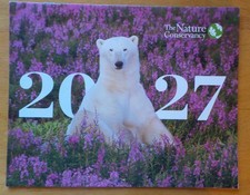 New 2027 Nature Conservancy Wall Calendar  Landscape Animals Water Birds