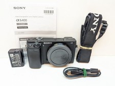 Sony A6400 Mirrorless Camera Body - Very Clean - Low 17,286 Shutter Count