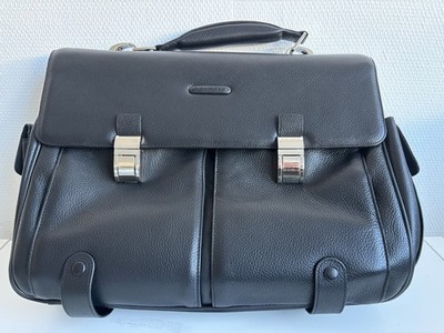Piquadro MODUS Aktentasche für Herren, Leder, schwarz