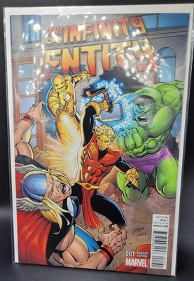 The Infinity Entity 1 Ron Lim Variant C 2016 Jim Starlin Thanos High Grade