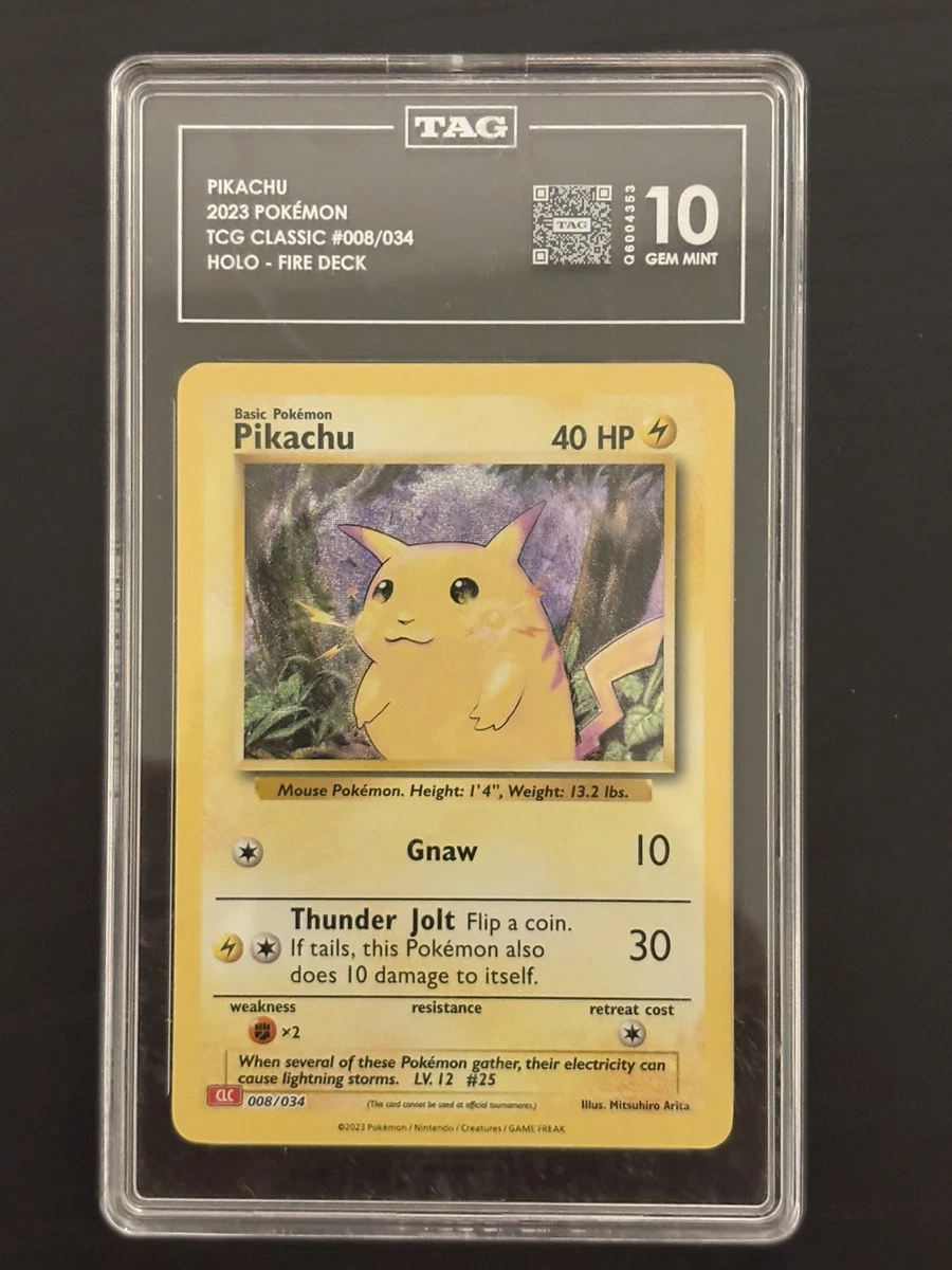 Pikachu 008/034 Trading Card Game Classic for sale | eBay