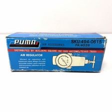 Vintage Puma Air Regulator Gauge SKU 494-0615 PA: 4039 Pneumatic Tool Accessory