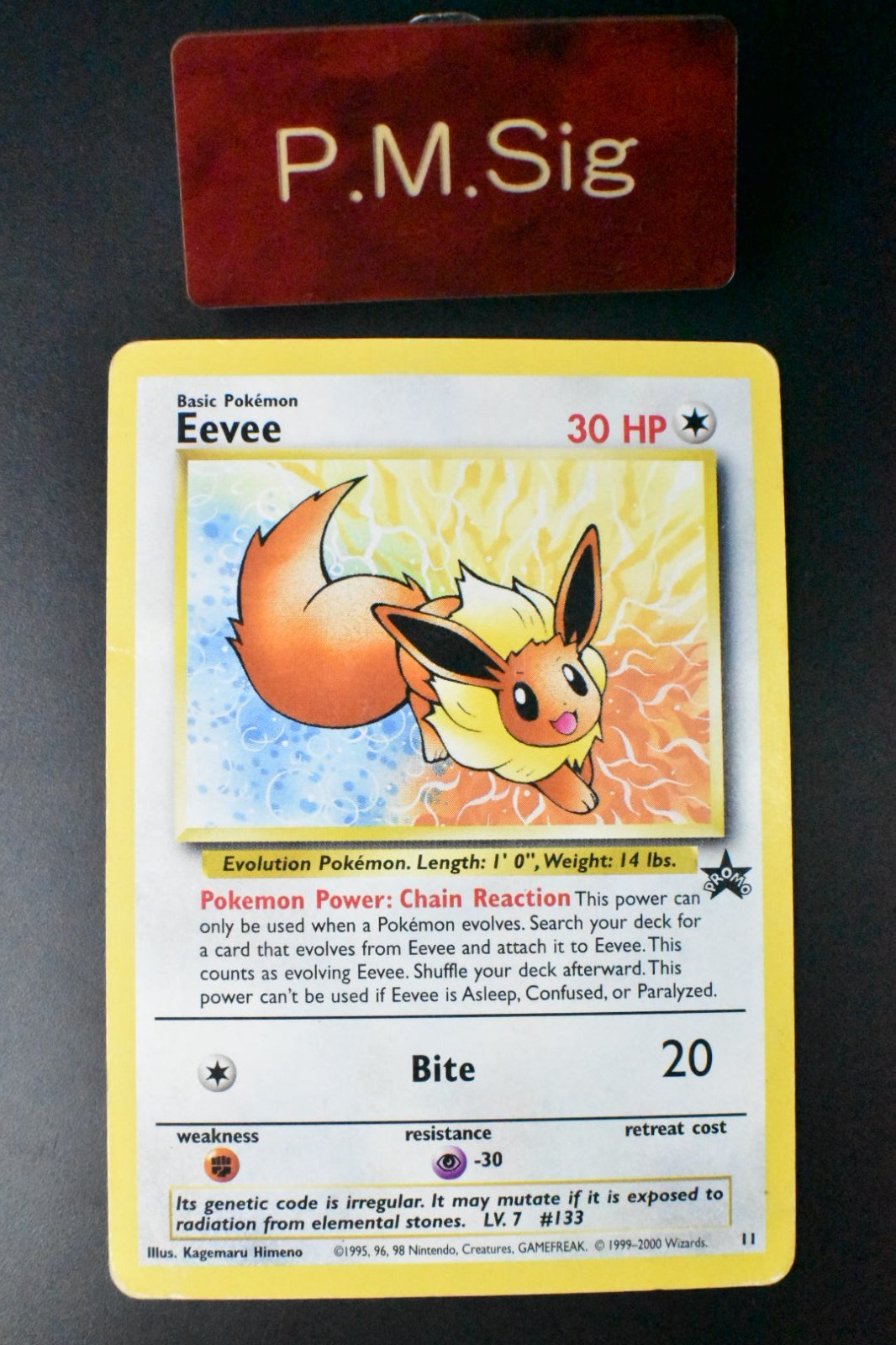 Eevee 11 JR Stamp Rally Promo 2000 Pokemon Card