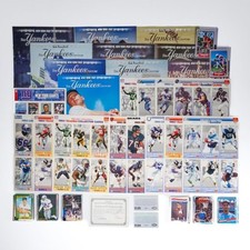Baseball Football Basketball Hockey Card Lot Includes Complete Yankee Century 10