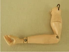 Vintage 1964 Hasbro GI Joe Figure Left Shoulder Elbow Forearm Hand Arm Parts C7