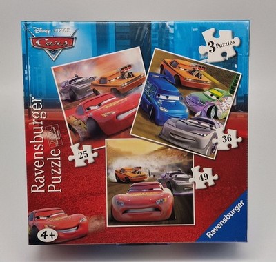 Ravensburger Puzzle - 3 Puzzles ab 4+ Jahren - Disney Cars - McQueen - NEU OVP