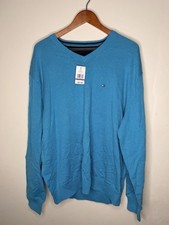 New Tommy Hilfiger Mens Wear Blue Sweater - XXL NWT