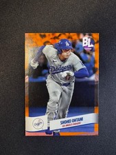 2024 Topps Big League Shohei Ohtani Electric Orange #1 Los Angeles Dodgers