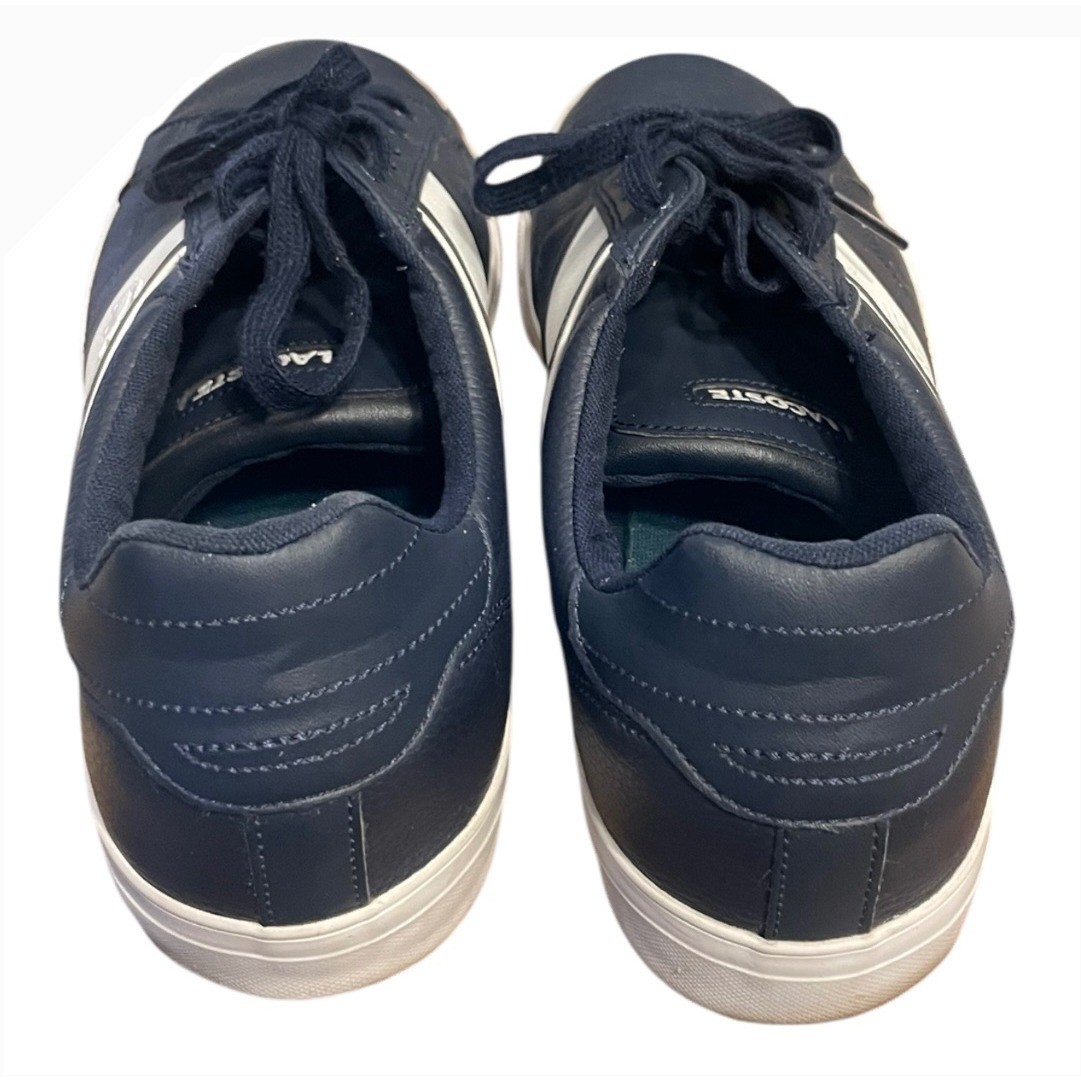 Sneakers basse Lacoste Fairlead in pelle navy taglia 11 foto 6