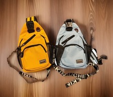 Convertible Sling Bag Crossbody Backpack - 7"x13" LXH  Set Of Two New