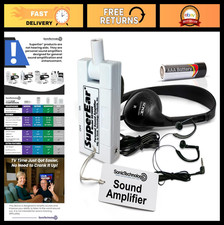 Hearing Amplifier for Seniors - Personal Sound Amplifier, 50dB Sound Boost Devic