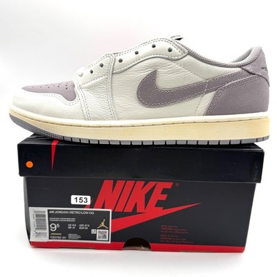 Size 9.5 - Air Jordan 1 Retro OG Low Atmosphere Grey for sale