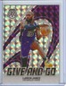 2023-24 Panini Mosaic - Give and Go LeBron James #3 Mosaic Prizm