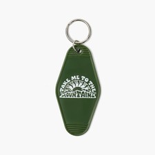 Take Me To The Mountains Hotel Key Ring