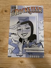 ROCKETEER ADVENTURES 2 #4 VARIANTE Darwyn Cooke - Difícil de encontrar - Impresión baja - 2012