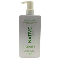 Native Volumizing Conditioner Cucumber & Mint 16.5 fl oz – 1 Pack – New 0.73 per fl oz