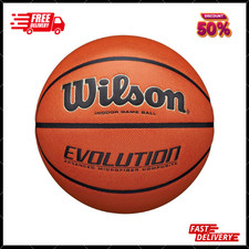 Wilson Evolution 29.5 Inch Indoor Game Basketball - Black
