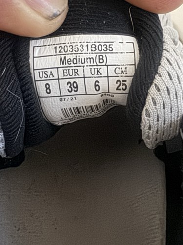 Brooks Shoes Womens 8 B Adrenaline GTS 22 Running Sneakers Gray Mesh 1203531B035 - Afbeelding 9 van 11