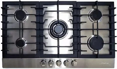 Kaiser KCG 9356 Edelstahl Gaskochfeld 86cm Gasherd Autark WOK 3,8kW Einbau Herd