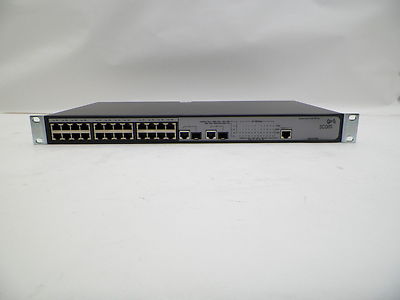 3Com Baseline 3CBLSF26PWR 24-Ports External Switch Managed 100 Mbps