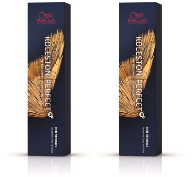 2x Wella Professionals Koleston Perfect Me+ Rich Naturals Mittelblond 7/18 60 ml