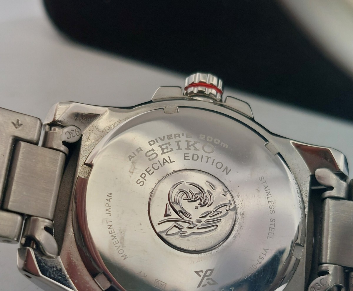 SEIKO PADI Solar Diver's 200m Air Diver Special Edition