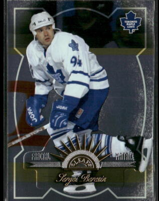 Sergei Berezin 1997-98 Leaf Fractal Matrix #66 - Toronto Maple Leafs