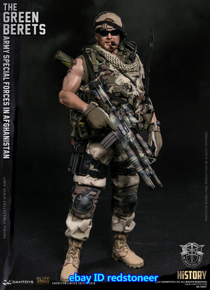 1/6 green beret ミリタリーフィギュア DAMTOYS The Green Berets Army Special Forces In Afghanistan 1/6