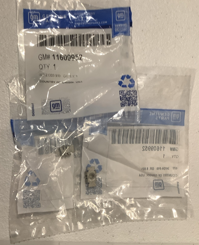 Specialty Push-In Nut, Front Bumber, Plated, For GM 11609952 (Qty: 25 - Foto 2