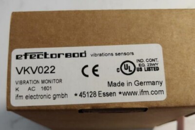 IFM Vibration Sensor VKV022 UPS shipping