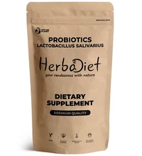 Probiotics Blend Lactobacillus Salivarius 25 Billion CFU/Gram Digestive Support