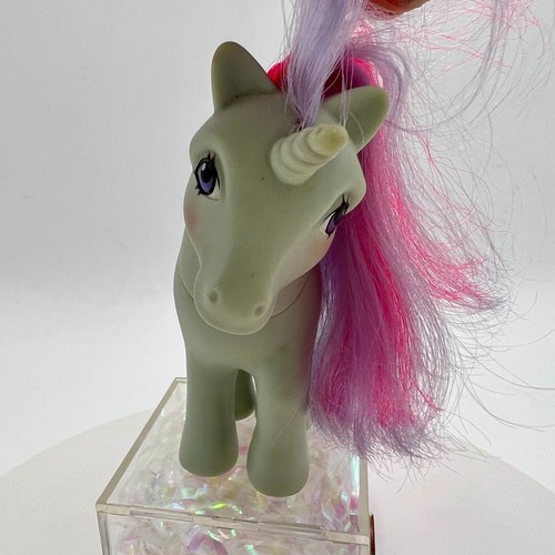 Vintage Toy My Little Pony G1 1984 Unicorn Glitter Diamond Blue MLP Sparkler - Picture 2 of 8