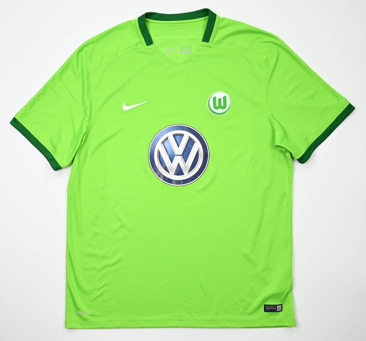Nike 2016-17 VFL WOLFSBURG SHIRT TRIKOT XL | eBay