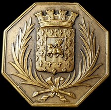 Medaille Sparkasse von Carcassonne