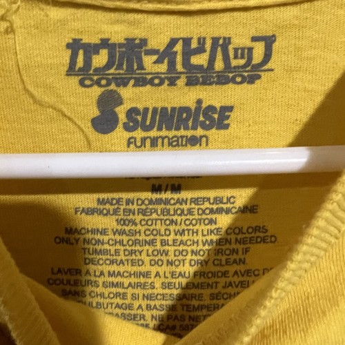 Camicia Cowboy Bebop Uomo Med Giallo Manica Corta Stampa Grafica Fay San Valentino - Foto 3 di 7