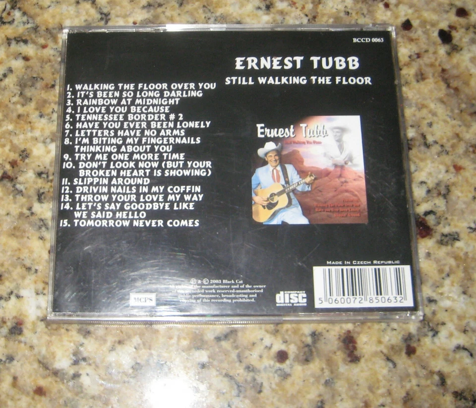 ERNEST TUBB Still Walking The Floor CD.  - Image 3 of 3