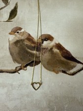 love necklace, 14K gold plated love necklace, gift for her, love pendant