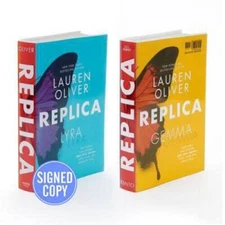 Replica - Signed  Autographed Copy - Hardcover By Lauren Oliver - GOOD
