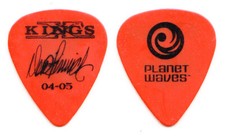 King's X Doug Pinnick Signature Orange Guitar Pick - 2004-05 Tour