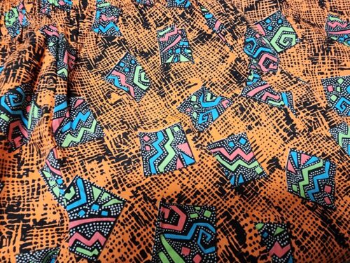 Vintage 80er 90er Neon Print The Active Edge Fallschirm Hammer Hose Herren Einheitsgröße - Bild 5 von 5