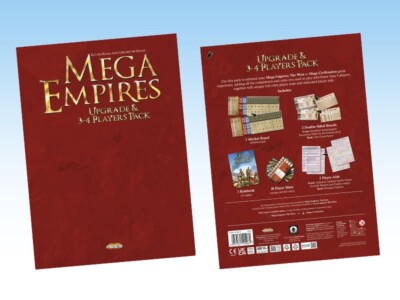 Mega Empires Upgrade & 3-4 Players Pack - englisch (Brettspiel)- MEMM102